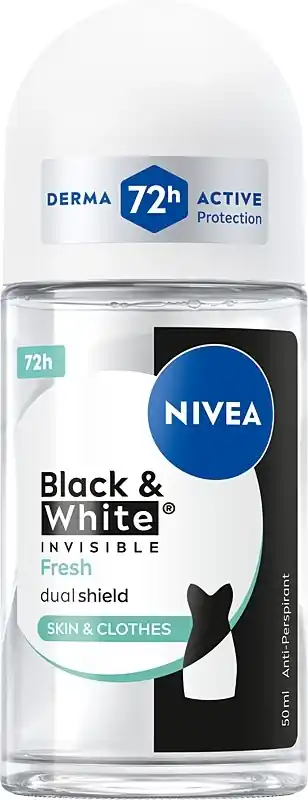 Roll-on Deodorant Antiperspirant "Black & White Invisible Protection"