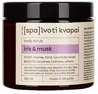 Iris & Musk Body Scrub - Bath and Body