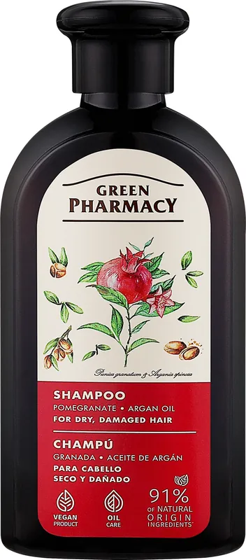 Argan Oil & Pomegranate Shampoo for Dry Hair