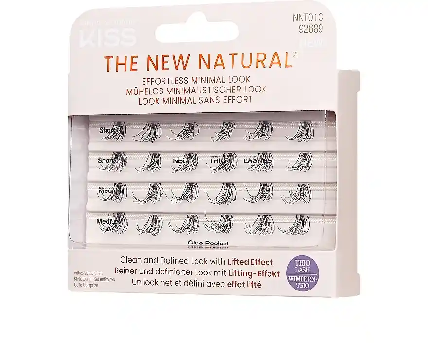 Kiss The New Natural Trio Lash - Makeup
