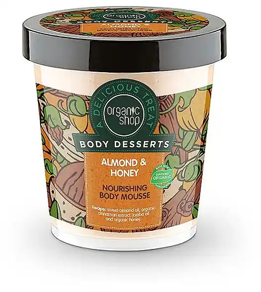 Nourishing Body Mousse "Almond and Honey" - Bath and Body