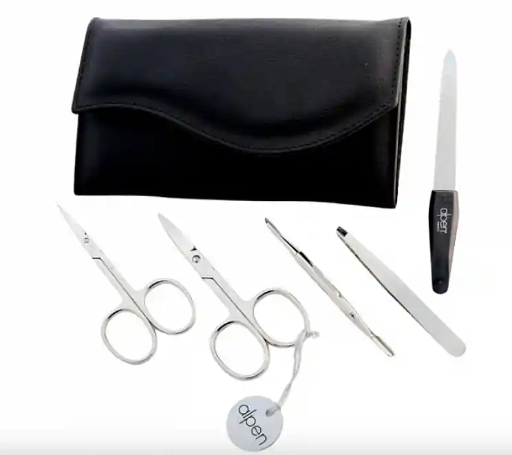 Manicure Set, 5 tools, 6836, black - Accessories