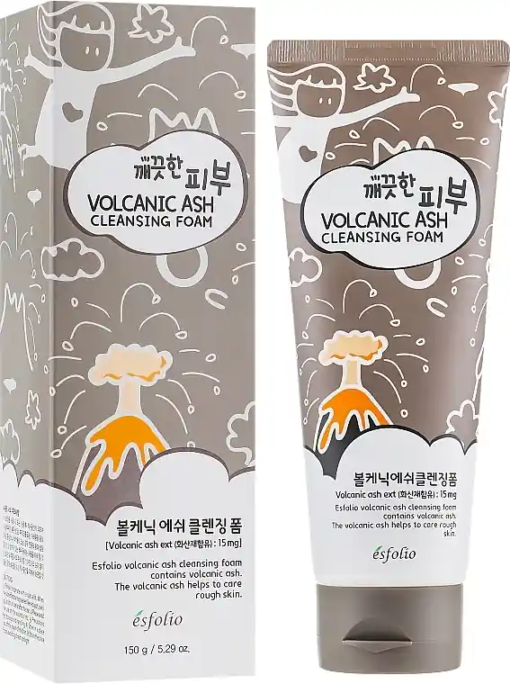 Volcanic Ash Cleansing Foam - Skin Care Products