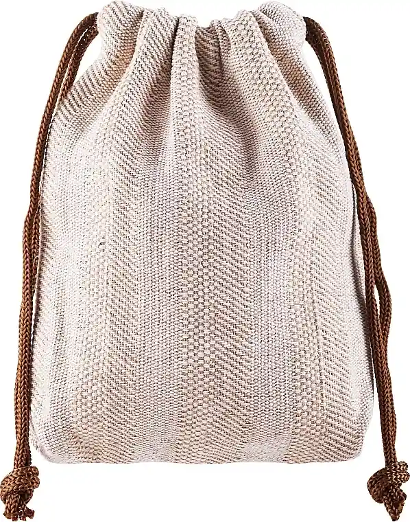 Makeup Bag "Eco Sack", 99182, brown lace - Accessories