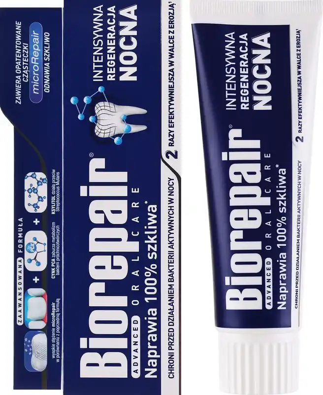 Toothpaste "Intensive Night Repair" - Bath and Body