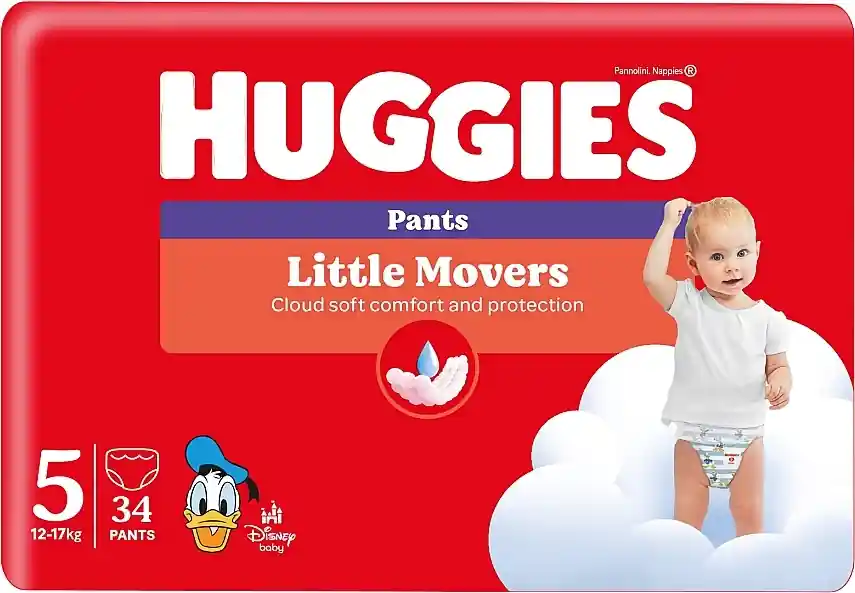 Ultra Comfort Mutandina Diaper Panties 5 (12-17 kg), 34 pcs.