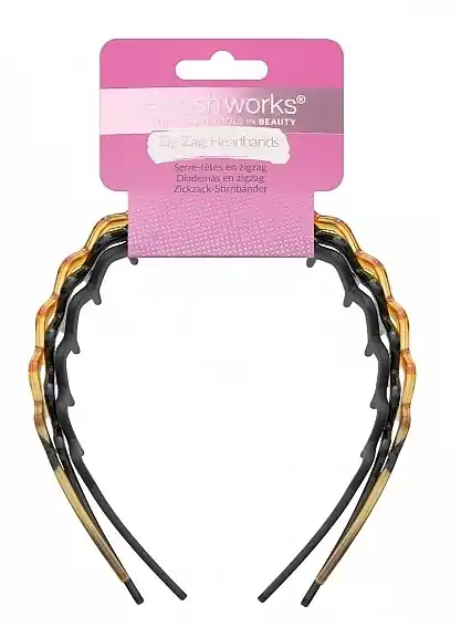 Zig Zag Hair Band, 3 pcs. - Accessories