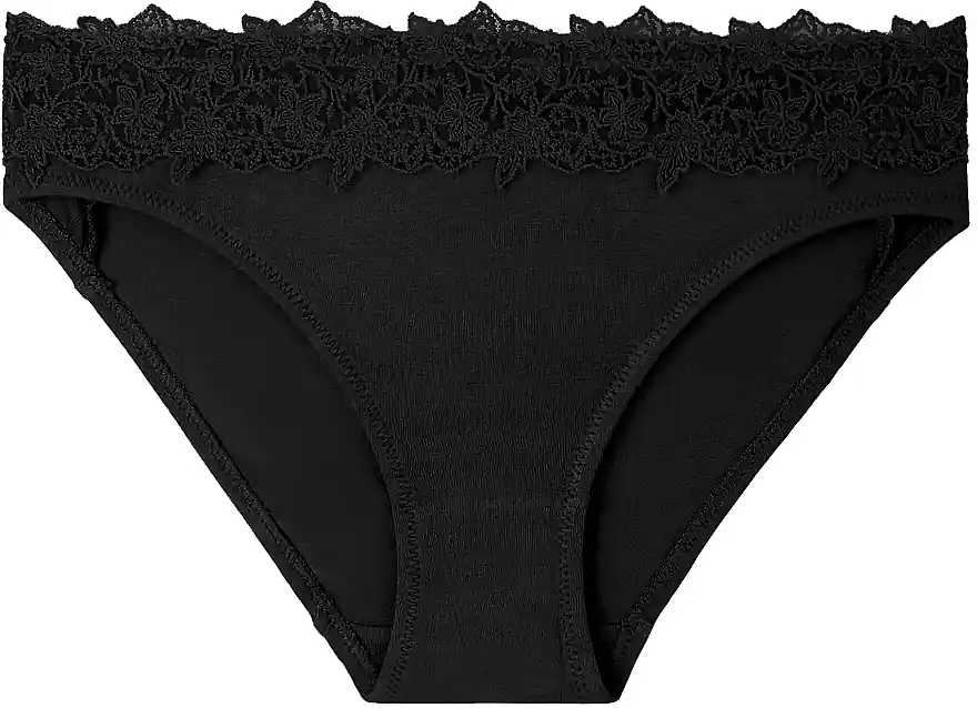 Women's Viscose Panties, Black - Clothes