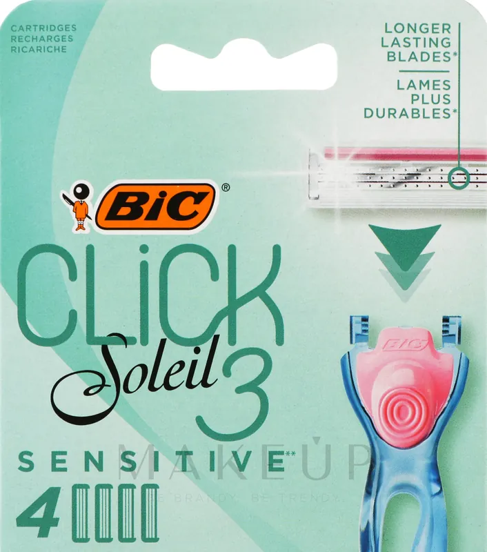 Replaceable Shaving Cassettes, 4 pcs - Men