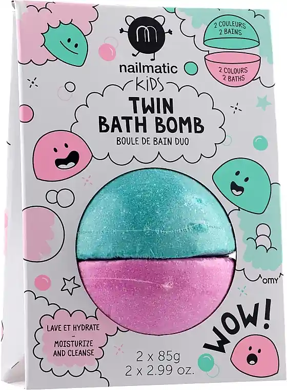 Bath Bombs, pink and green - Bath and Body