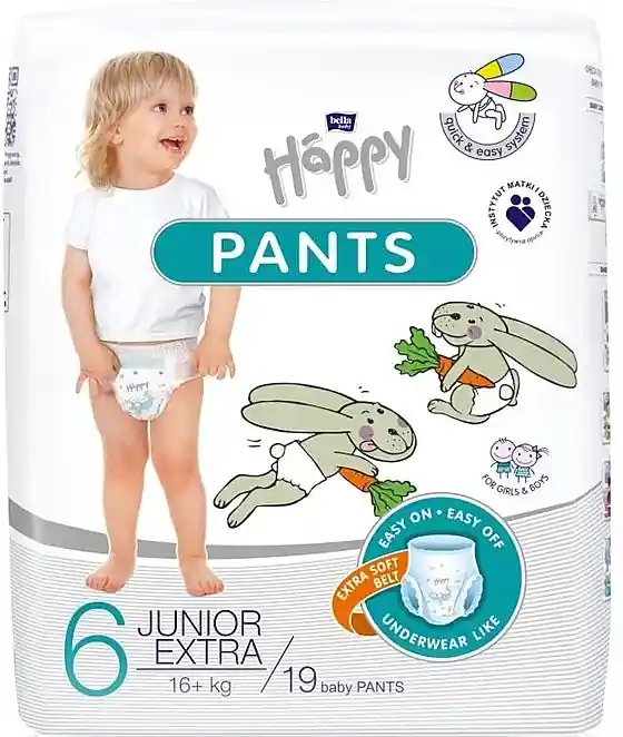 Children's diaper pants, 16+ kg, 19 pcs - Health & Care
