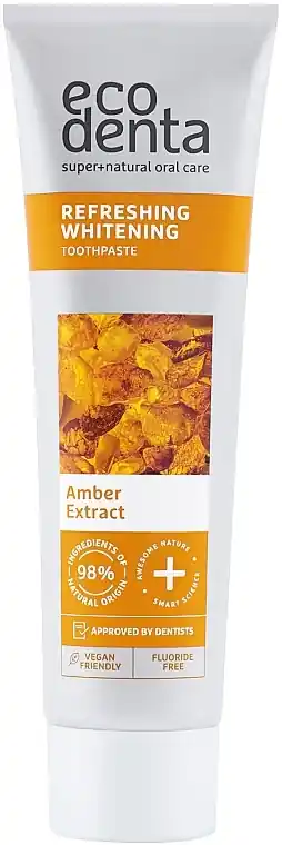 Refreshing Whitening Toothpaste with Amber Extract - Bath and Body