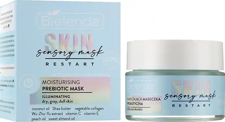 Moisturizing & Brightening Prebiotic Face Mask - Skin Care Products