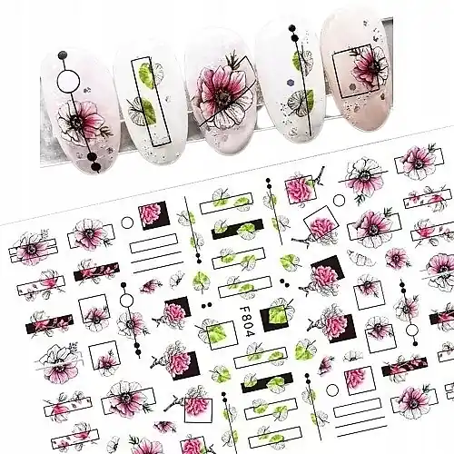 Self-Adhesive Nail Stickers F-804