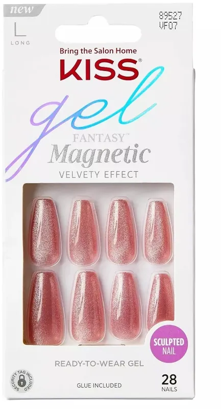 False Nail Set, size L, 28 pcs. - Nails