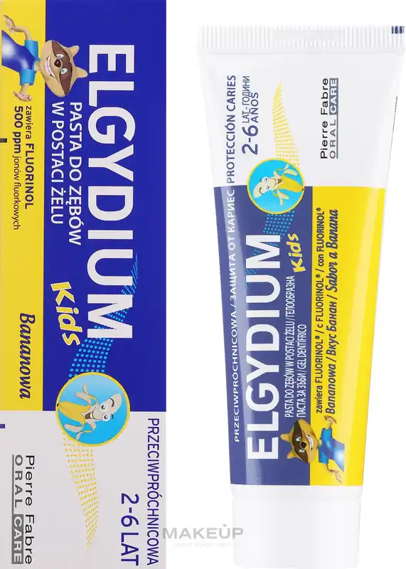 Kids Banana Gel Toothpaste - Bath and Body