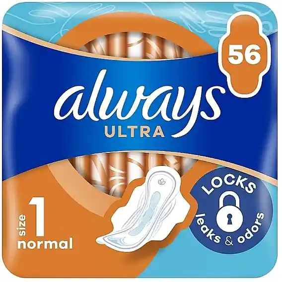 Sanitary pads, size 1, 56 pcs. - Bath and Body
