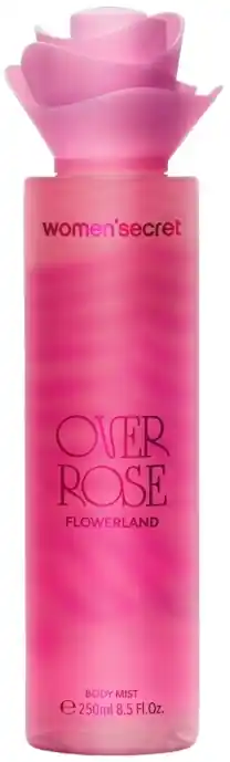 Women Secret Flowerland Over Rose - Bath and Body