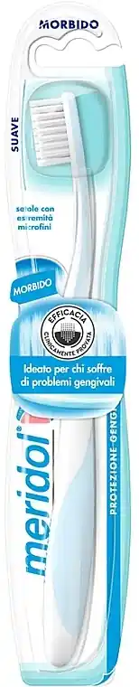 Gum Protection Toothbrush, soft, blue-white