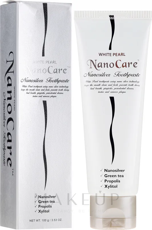 Toothpaste "Nanosilver" - Bath and Body