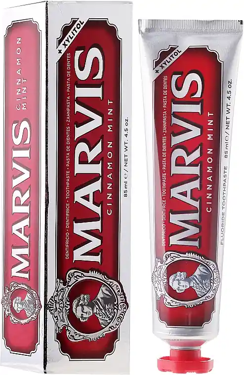 Xylitol Toothpaste "Cinnamon Mint" - Bath and Body