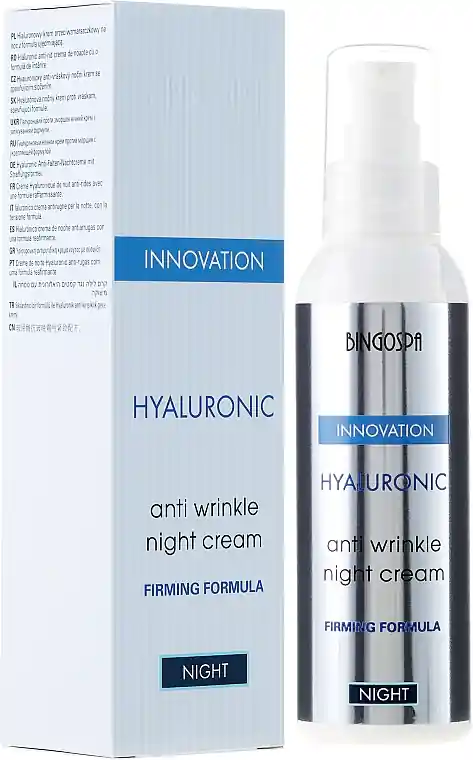 Hyaluronic Anti-Wrinkle Night Cream with Hydrating Formula