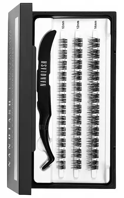 Nanolash DIY Eyelash Extensions Stick & Go Pre-Glued Lashes