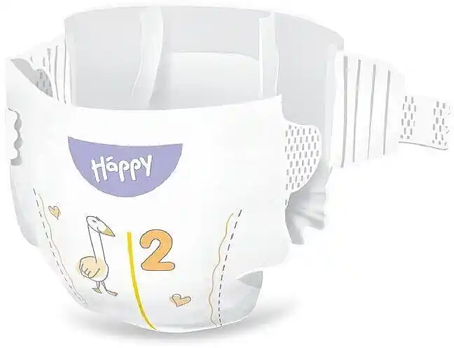 Baby Diapers 3-6 kg, size 2 Mini, 156 pcs