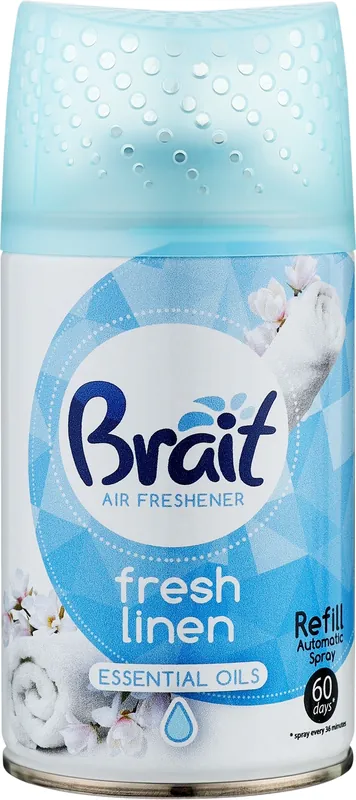 Refill Can for Air Freshener "Fresh Linen" - Bath and Body