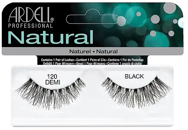 Ardell Natural Lashes Demi Black 120 - Makeup