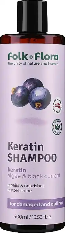 Damaged and Dull Hair Keratin Shampoo