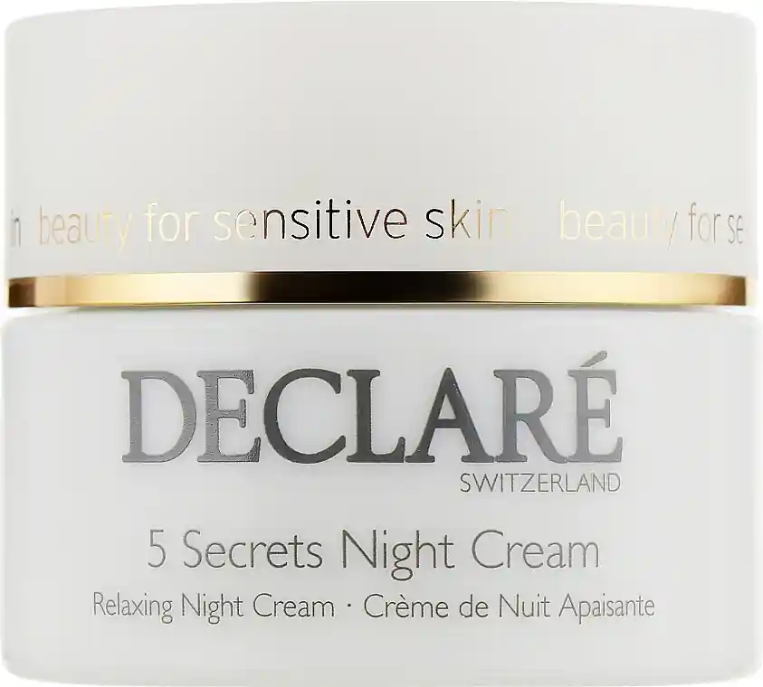 Repairing Night Cream "5 Secrets" - Skin Care Products