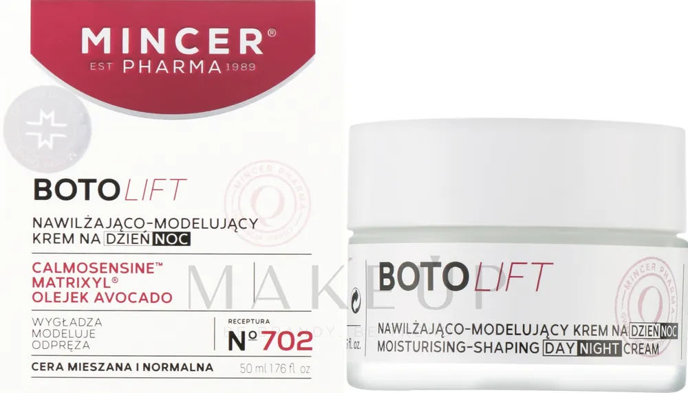 Moisturising Face Cream for Combination & Normal Skin with Calmosensine, Matrixyl & Avocado Oil - Skin Care Products