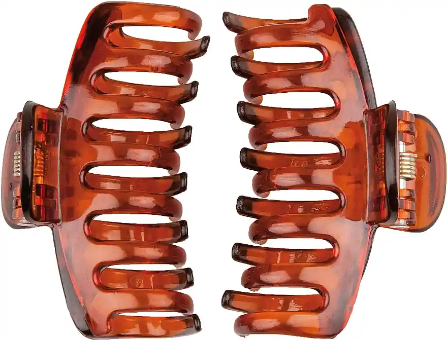Dino Claw Clip, medium, 2 pcs, brown - Accessories