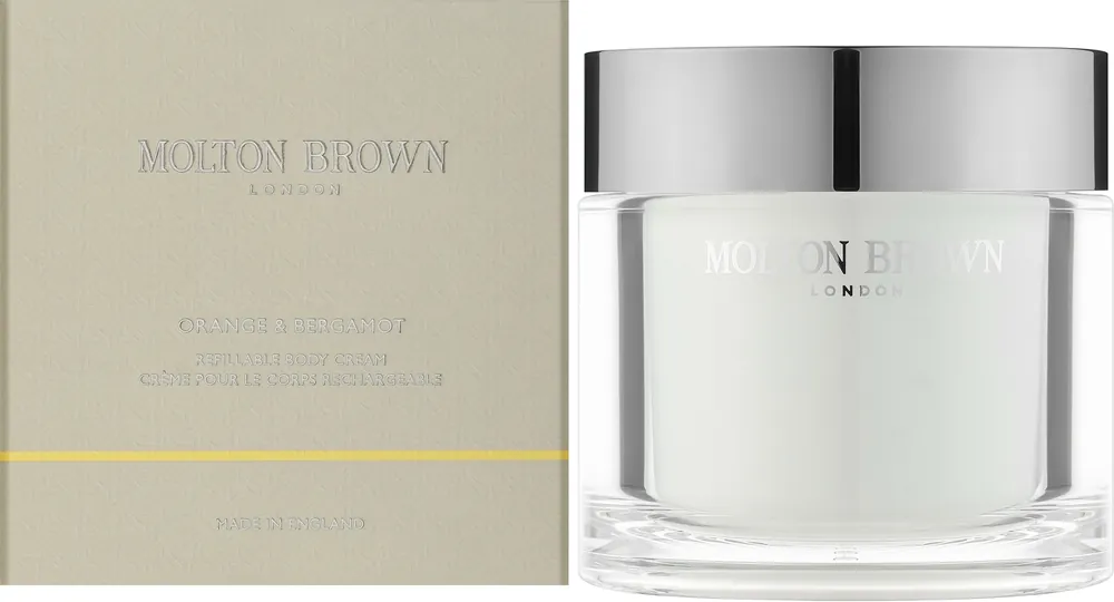 Molton Brown Orange & Bergamot Refillable Body Cream - Bath and Body