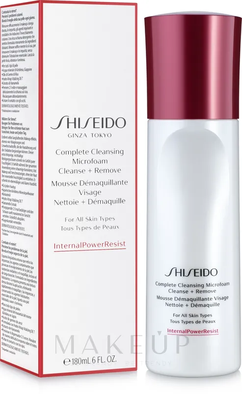 Shiseido Complete Cleansing Microfoam - Makeup