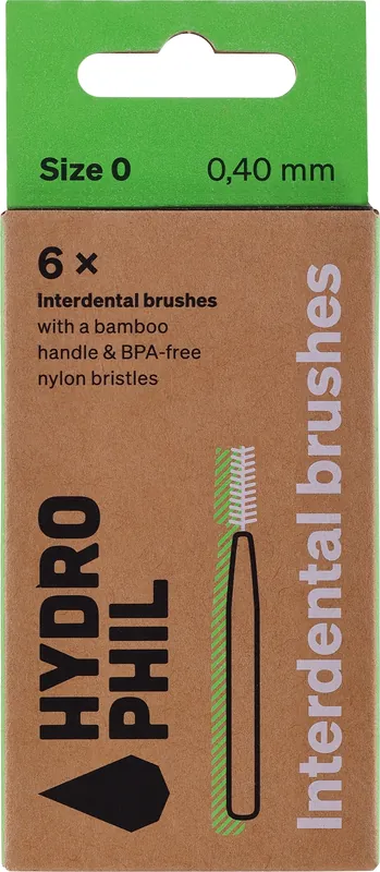 Bamboo Interdental Brush, 0.40 mm - Bath and Body