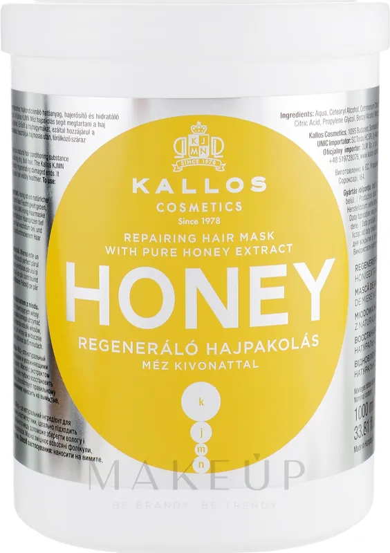 Regenerating Hair Mask "Honey"