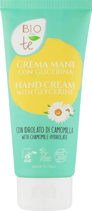 Hand Cream with Glycerin & Chamomile Hydrolate - Bath and Body