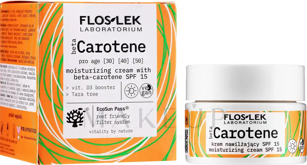 Day Cream with Beta-Carotene SPF15