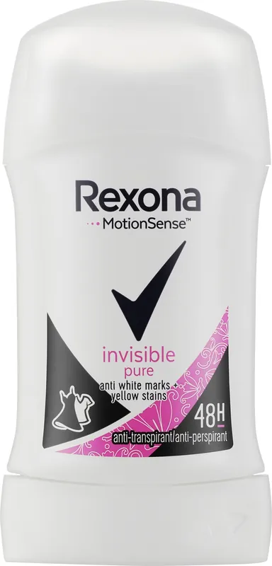 Women Deodorant Stick "Invisible Pure" - Bath and Body