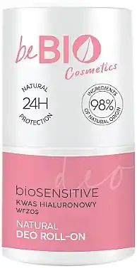 Natural Alum Roll-On Deodorant with Hyaluronic Acid & Heather Extract