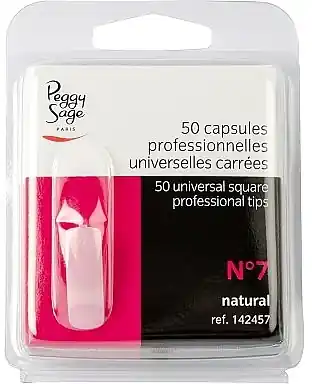Versatile Square Tips #7, 50pcs - Nails