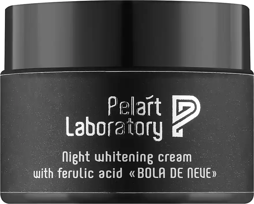 Whitening Night Face Cream with Ferulic Acid 'Bola De Neve' - Skin Care Products