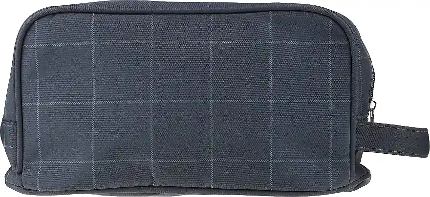 Men Toiletry Bag, dark gray - Accessories