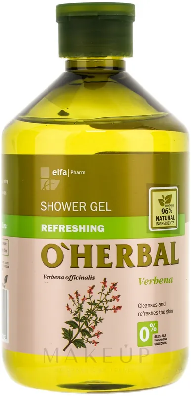 Refreshing Shower Gel with Verbena Extract - Bath and Body