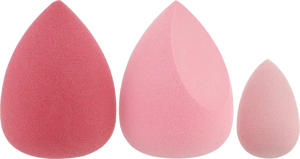Makeup Sponge Set, 3 pcs. - Accessories