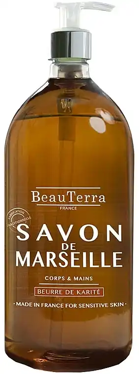 Marseille Liquid Soap with Shea Butter - Bath and Body