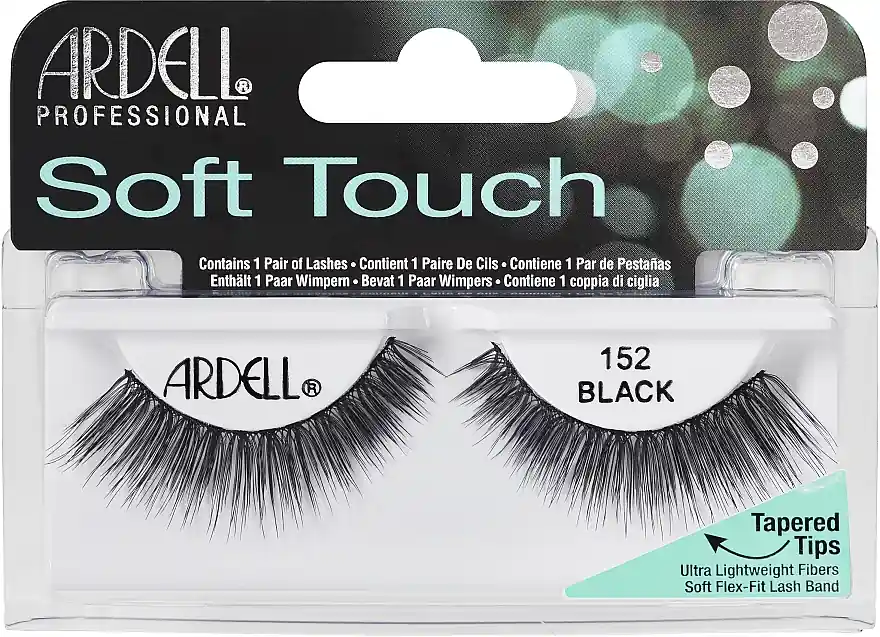 Ardell Soft Touch Eye Lashes Black 152 - Makeup