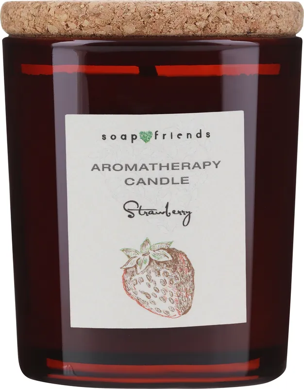 Aromatherapy Candle with Strawberry - Bath and Body